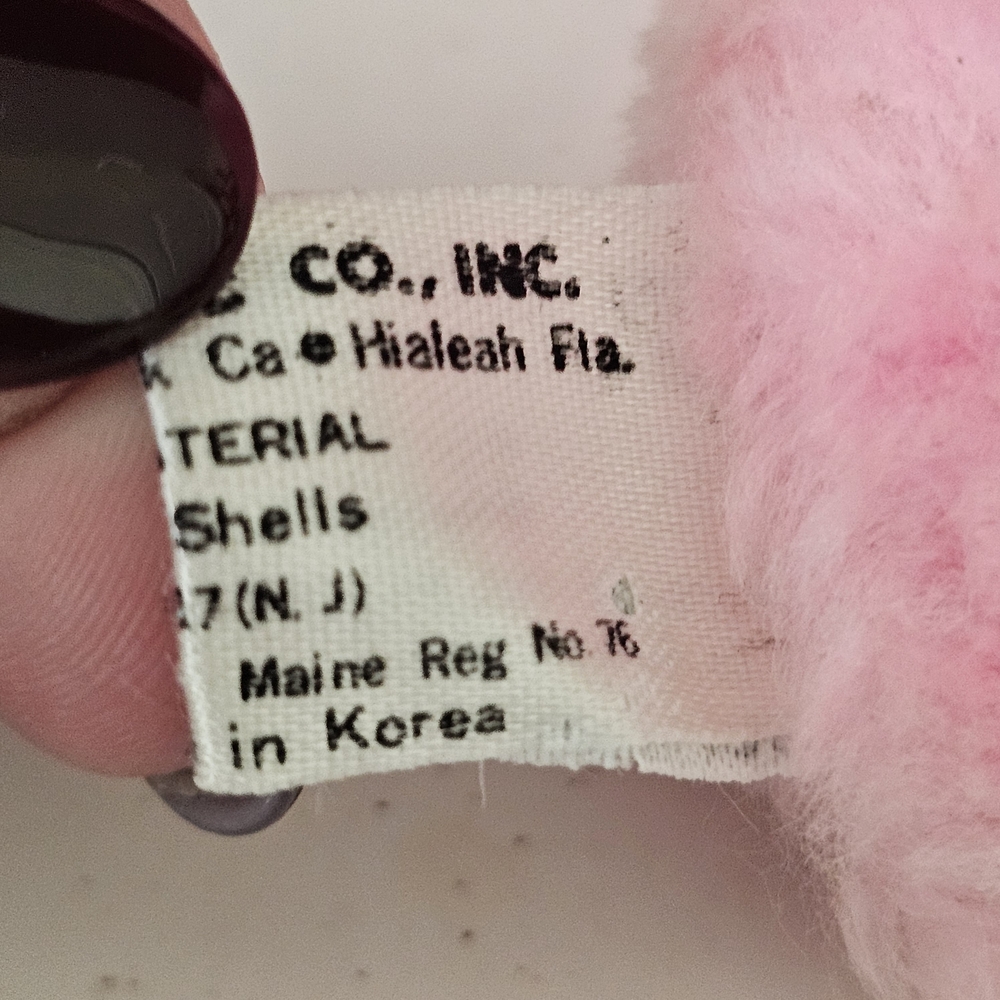 1977 Russ Plush Pink Pig Toy for Small Pets - Picture 8 of 11